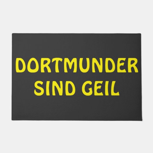 Dortmunder sind geil Design Deurmat (Voorkant)