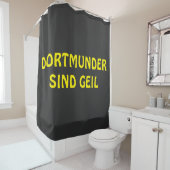 Dortmunder sind geil Design  Douchegordijn (In situ)