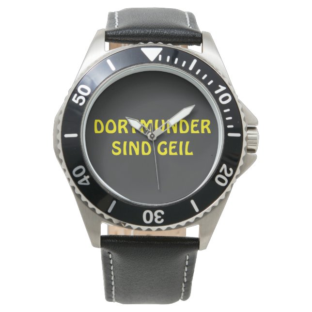 Dortmunder sind geil Design  Horloge (Voorkant)