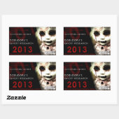 DORUDORU 2013 DOLL RECHTHOEKIGE STICKER (Vel)