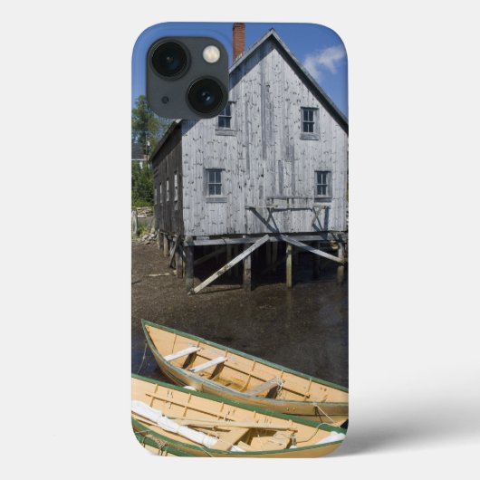 Dory bouwer,Lunenburg, Nova Scotia, Canada Case-Mate iPhone Case (Achterkant)