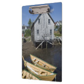 Dory bouwer,Lunenburg, Nova Scotia, Canada Klembord (Links)