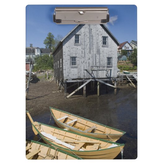 Dory bouwer,Lunenburg, Nova Scotia, Canada Klembord (Voorkant)