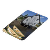 Dory builder, Lunenburg, Nova Scotia, Canada Magneet (Linkerzijde)