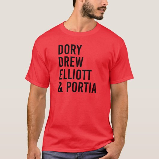 Dory Drew Elliott & Portia T-Shirt (Voorkant)