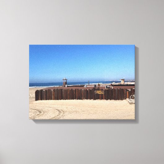 Dory Vist Fleet, Newport Beach, Californië Canvas Afdruk (Voorkant)