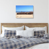 Dory Vist Fleet, Newport Beach, Californië Canvas Afdruk (Insitu (Slaapkamer))