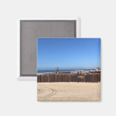 Dory Vist Fleet, Newport Beach, Californië Magneet (Voorkant / Achterkant)