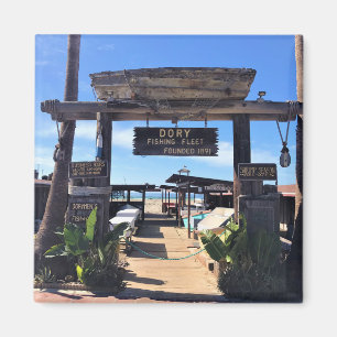 Dory Vist Fleet, Newport Beach, Californië Magneet