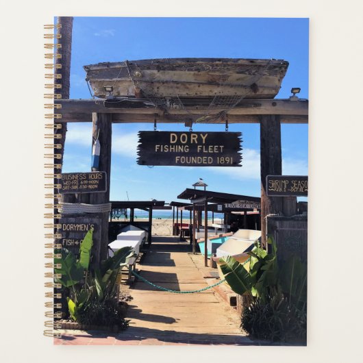Dory Vist Fleet, Newport Beach, Californië Planner (Voorkant)