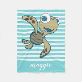 Dory zoeken | Baby Squirt - Jouw namen toevoegen Fleece Deken
