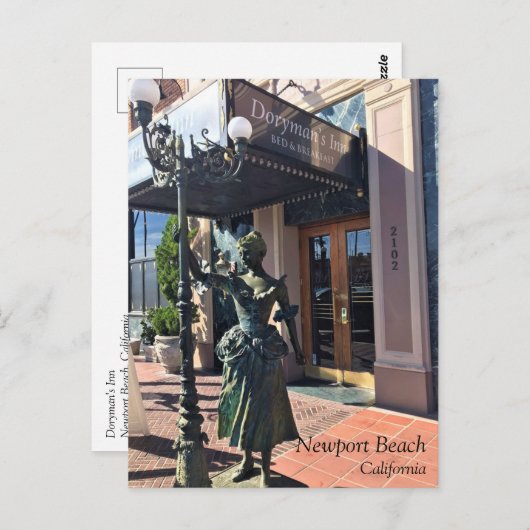 Doryman's Inn, Newport Beach, Californië Briefkaart (Voorkant / Achterkant)