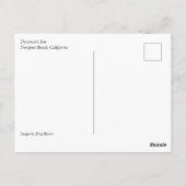 Doryman's Inn, Newport Beach, Californië Briefkaart (Achterkant)