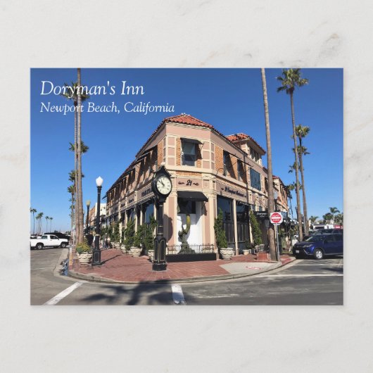 Doryman's Inn, Newport Beach, Californië Briefkaart (Voorkant)