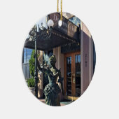 Doryman's Inn, Newport Beach, Californië Keramisch Ornament (Rechts)