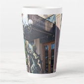 Doryman's Inn, Newport Beach, Californië Latte Mok (Voorkant)