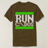 DOS 1 UITVOEREN T-SHIRT (Design voorkant)