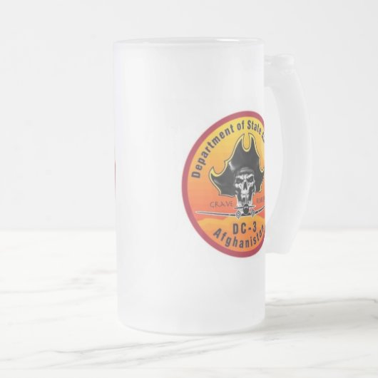 DOS AIRWING Grave Robbers Frosted Mok (Voorkant rechts)