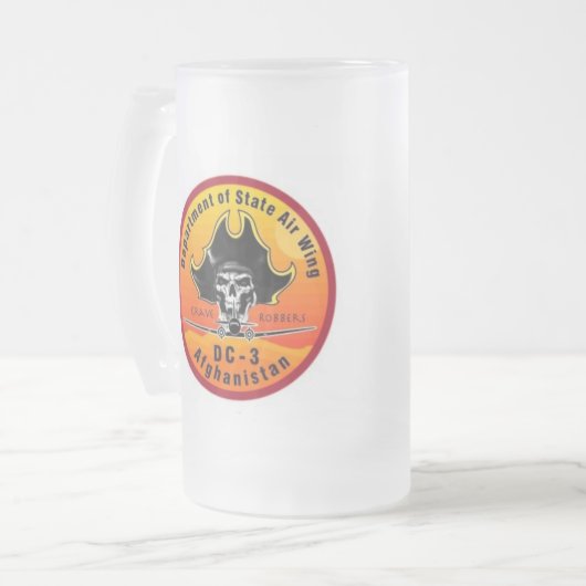 DOS AIRWING Grave Robbers Frosted Mok (Voorkant links)