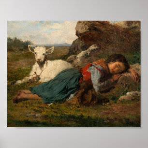 Dos amigos (1866), ingediend door Joaquin Agrasot  Poster