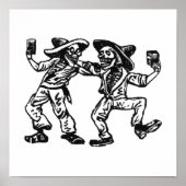 Dos Amigos Posada Calavera Poster (Voorkant)