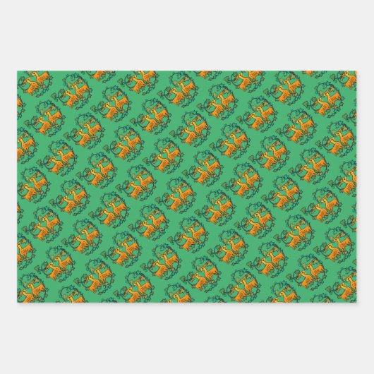 Dos Cabras y Hojas Inpakpapier Vel (Voorkant 3)