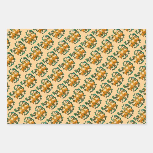 Dos Cabras y Hojas Inpakpapier Vel (Voorkant 2)