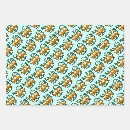 Dos Cabras y Hojas Inpakpapier Vel (Voorkant)