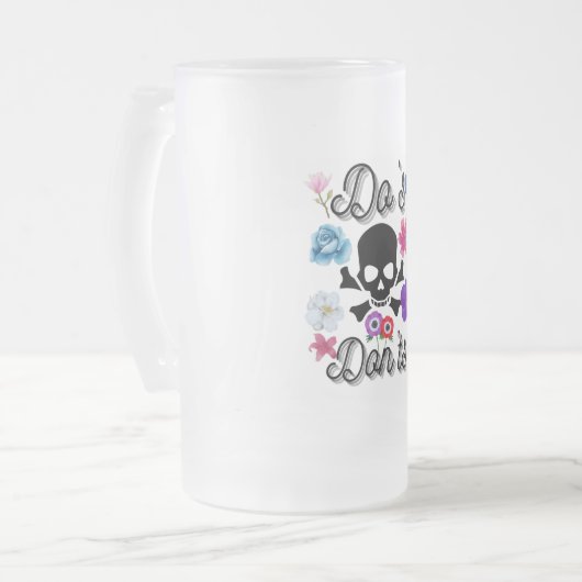 Do's en Don'ts Matglas Bierpul (Voorkant links)