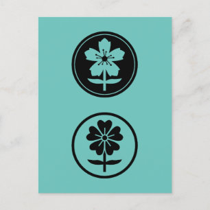 dos flores briefkaart