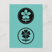 dos flores briefkaart (Voorkant)