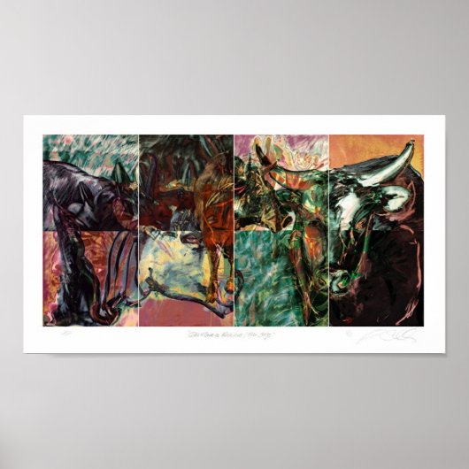 Dos Flores en Alcántara/First Stage Poster (Voorkant)