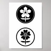 dos flores poster (Voorkant)