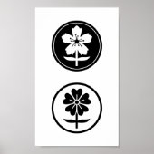 dos flores poster (Voorkant)