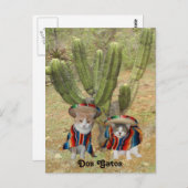 Dos Gatos Briefkaart (Voorkant / Achterkant)