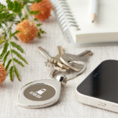 DOS lover design uniek schattig Sleutelhanger (Zijkant)