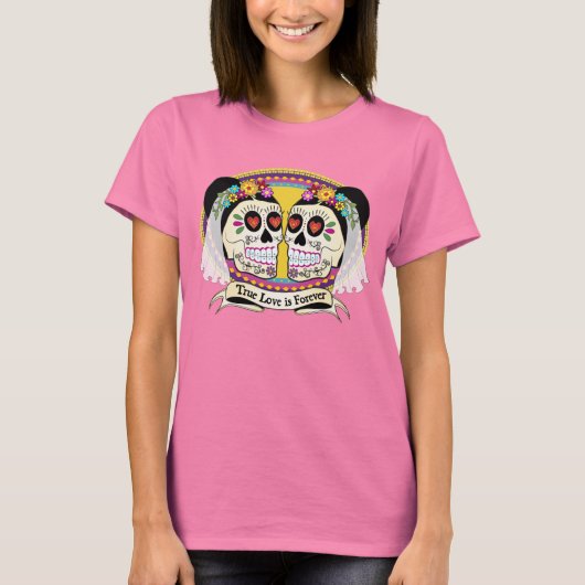 Dos Novias (2 Brides) Dames in het Shirt (Voorkant)