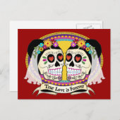 Dos Novias (2 bruiden) Briefkaart (Voorkant / Achterkant)