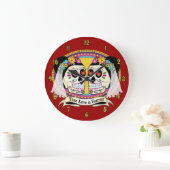 Dos Novias (2 graden) wandklok (Huis)