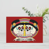 Dos Novios (2 Grooms) Uitnodiging (Staand voorkant)