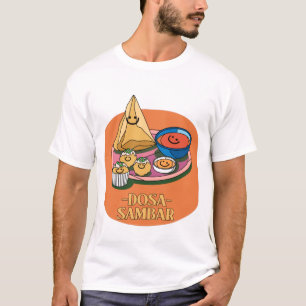 Dosa Sambar - Indische voedselovers T-shirt