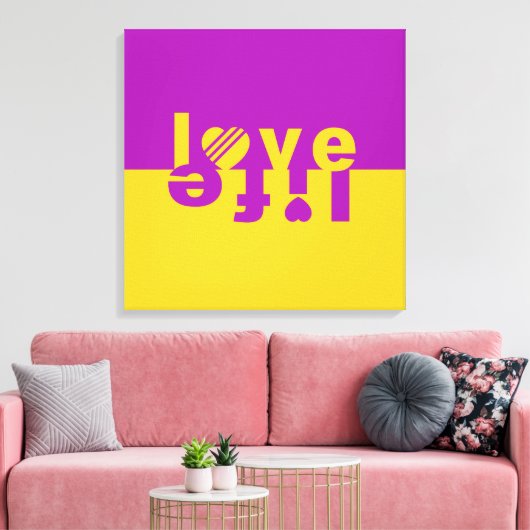 DOScanvasafdruk LOPEN Canvas Afdruk (Insitu (Woonkamer))