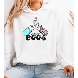 Dose of Boos Medical Cute Ghost Capsule Halloween Hoodie