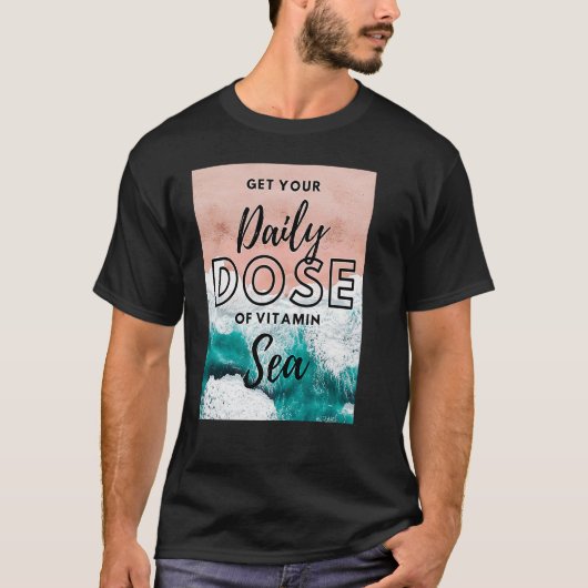 Dose of Vitamin Sea T-shirt (Voorkant)