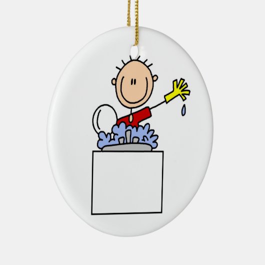 Doseerkleppen op de knop Afbeelding Keramisch Ornament (Rechts)