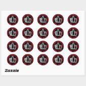 DOSERING GREAT RONDE STICKER (Vel)