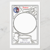 Dosering op het doelsymbool flyer (Voorkant)