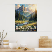 Dosewallips State Park — Washington Poster (Keuken)