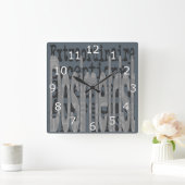 Dosimetrist Extraordinaire Vierkante Klok (Huis)