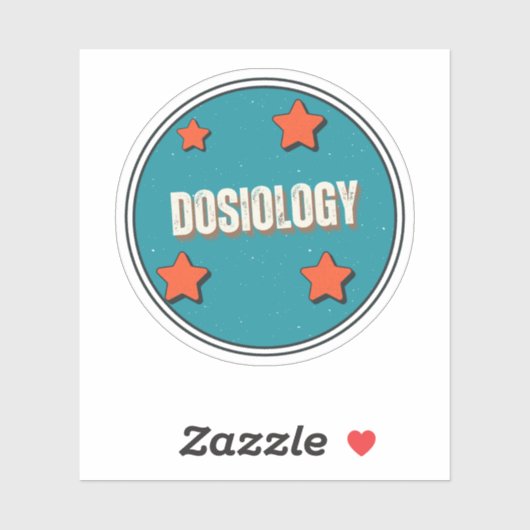 Dosiologie Sticker (Vel)